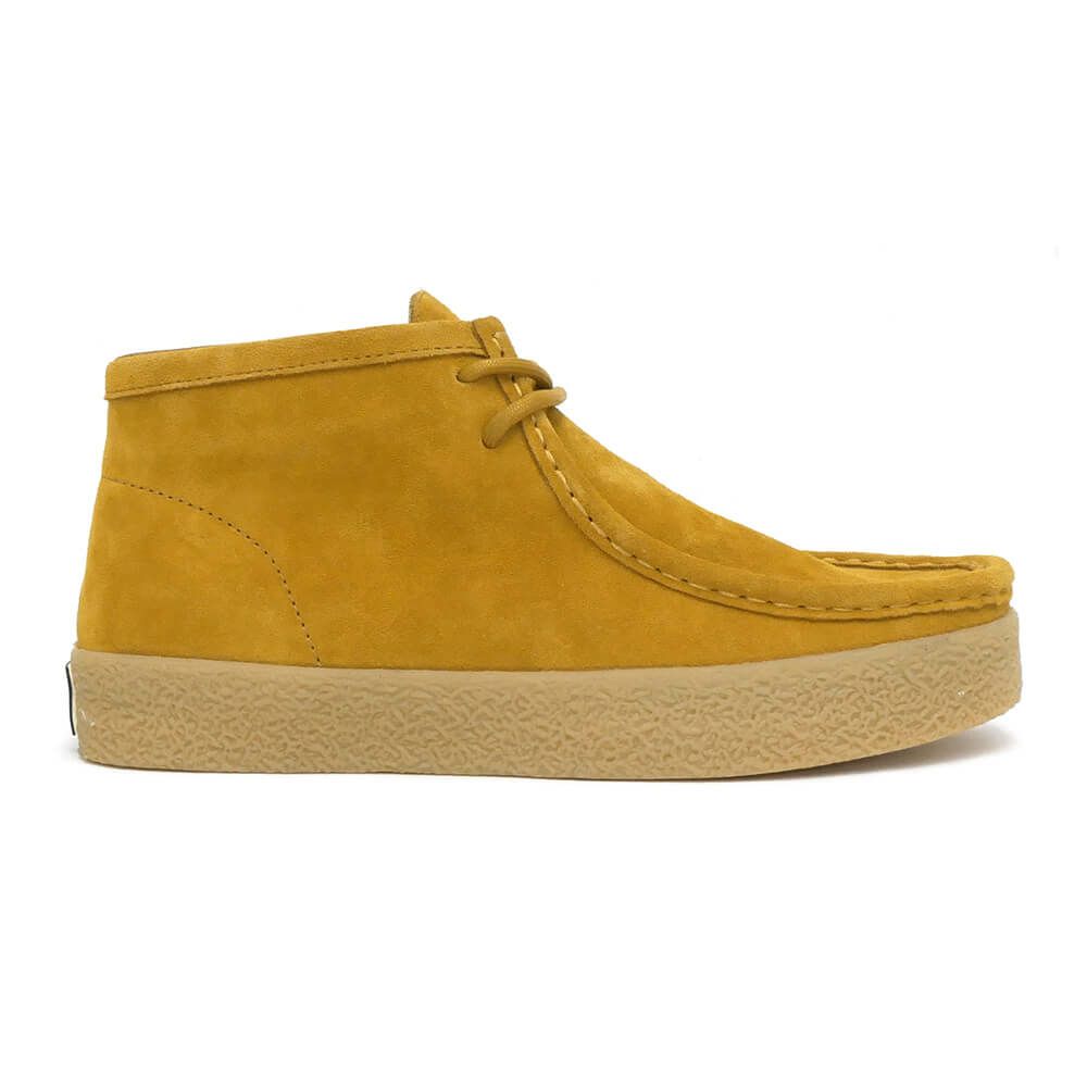 LAST RESORT AB SHOES ラストリゾートエービー シューズ スニーカー VM006 MOC SUEDE HI GOLDEN BROWN/GUM スケートボード スケボー 5