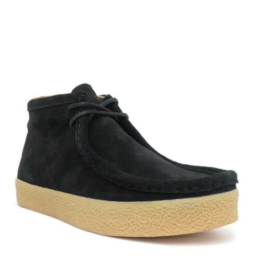 LAST RESORT AB SHOES ラストリゾートエービー シューズ スニーカー VM006 MOC SUEDE HI BLACK/GUM スケートボード スケボー 1