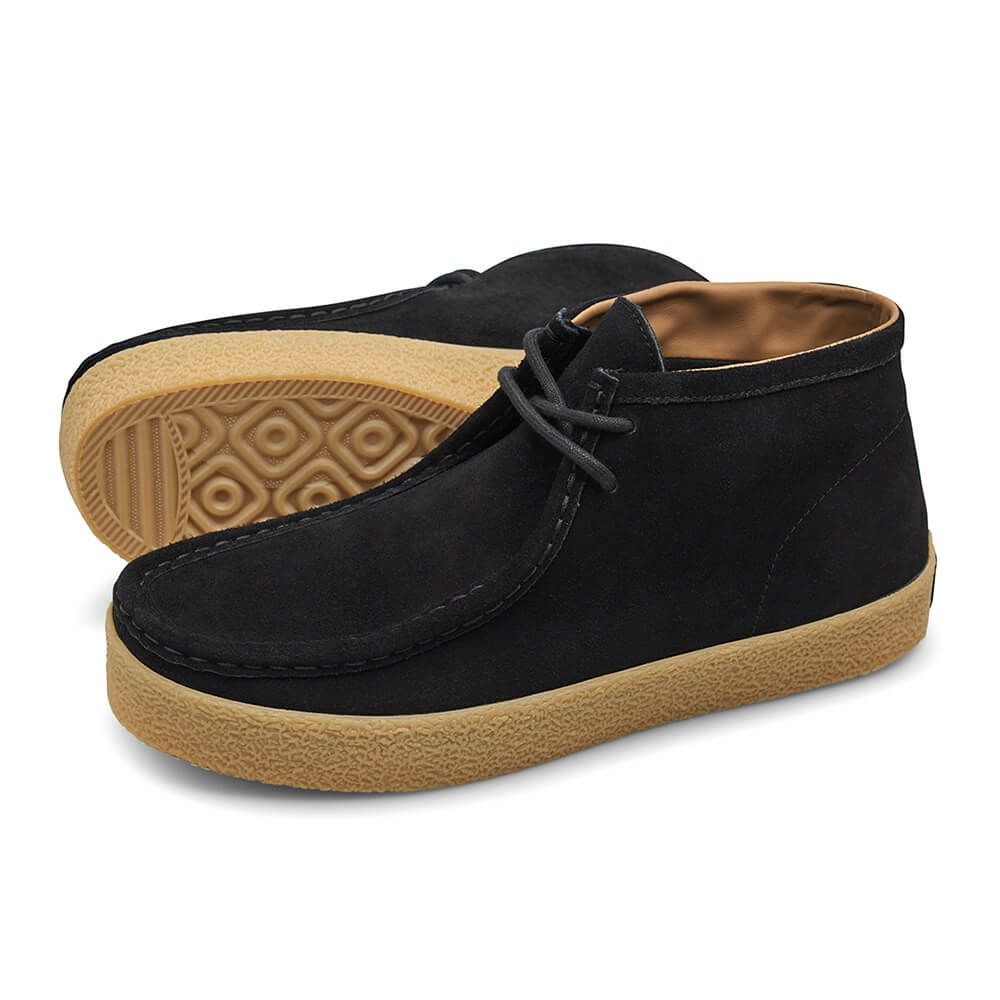 LAST RESORT AB SHOES ラストリゾートエービー シューズ スニーカー VM006 MOC SUEDE HI BLACK/GUM スケートボード スケボー 2