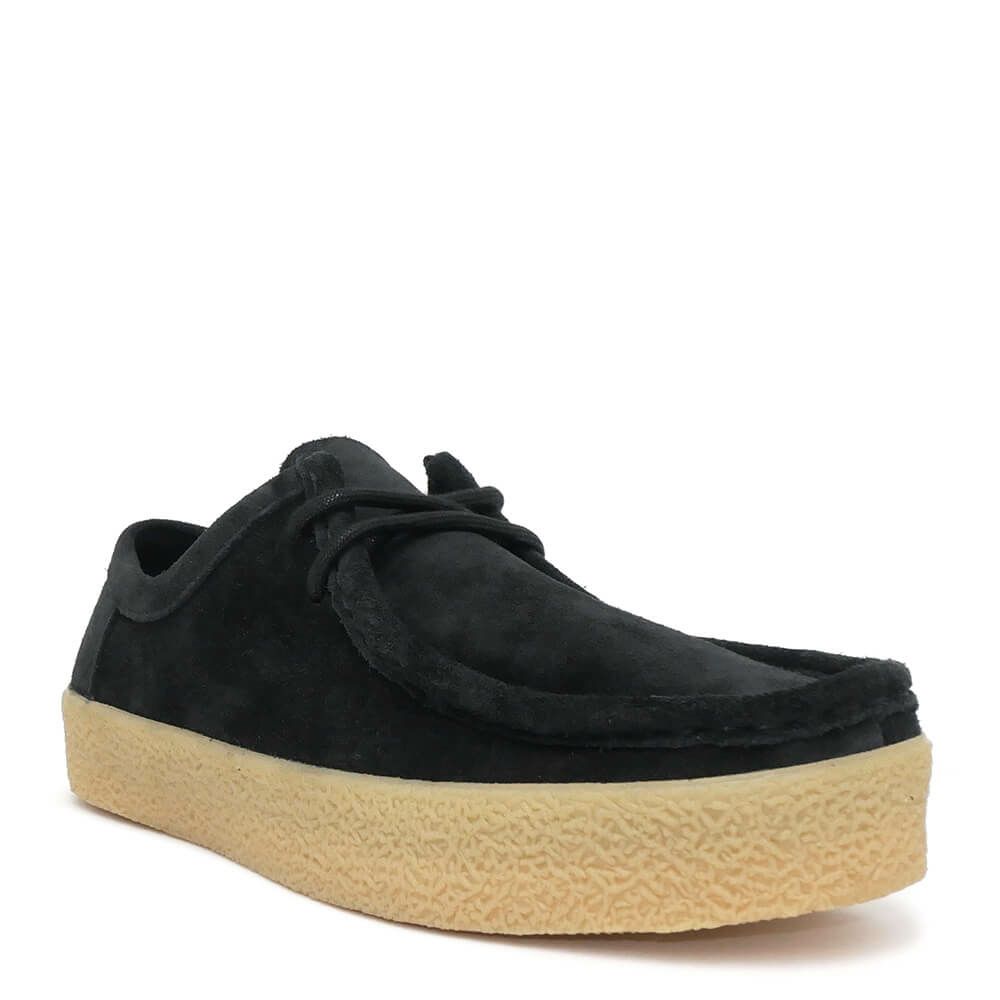 LAST RESORT AB SHOES ラストリゾートエービー シューズ スニーカー VM006 MOC SUEDE LO BLACK/GUM スケートボード スケボー 1