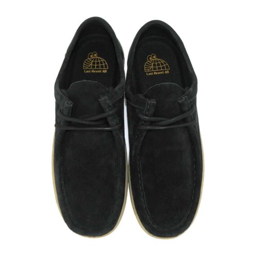 LAST RESORT AB SHOES ラストリゾートエービー シューズ スニーカー VM006 MOC SUEDE LO BLACK/GUM スケートボード スケボー 3