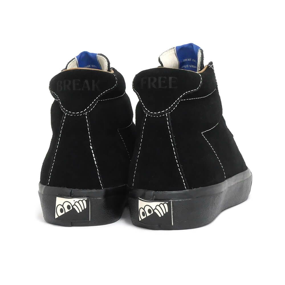 LAST RESORT AB SHOES ラストリゾートエービー シューズ スニーカー VM001 SUEDE HI BLACK/WHITE/BLACK スケートボード スケボー 4