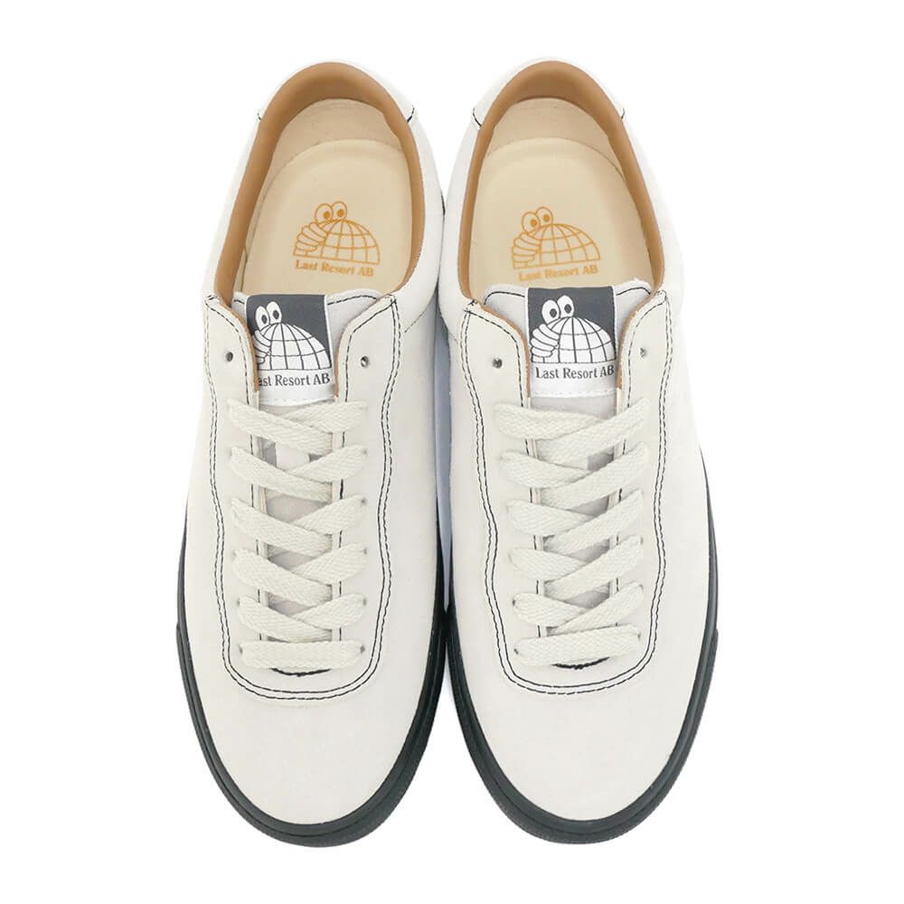 LAST RESORT AB SHOES ラストリゾートエービー シューズ スニーカー VM001 SUEDE LO WHITE/BLACK/BLACK スケートボード スケボー 3