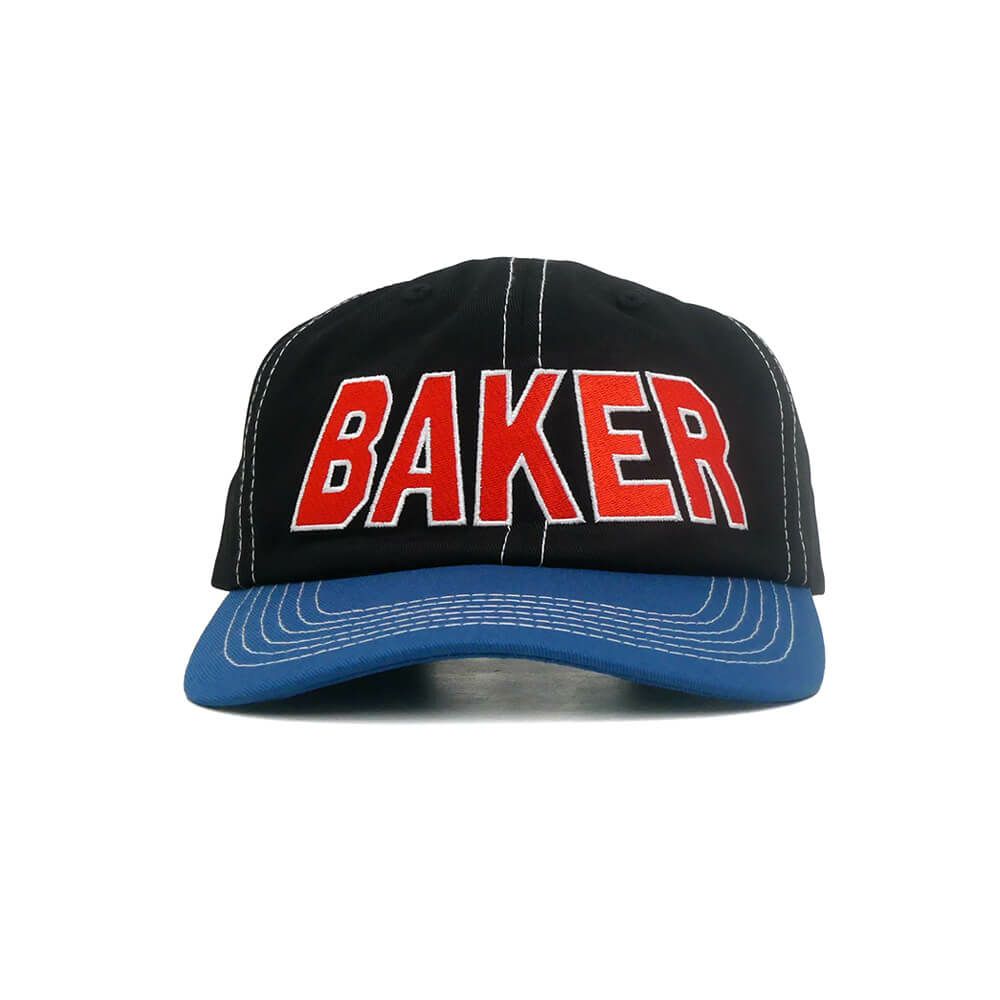 BAKER CAP ベイカー キャップ ALLEGIANCE SNAPBACK BLACK/BLUE スケートボード スケボー 1