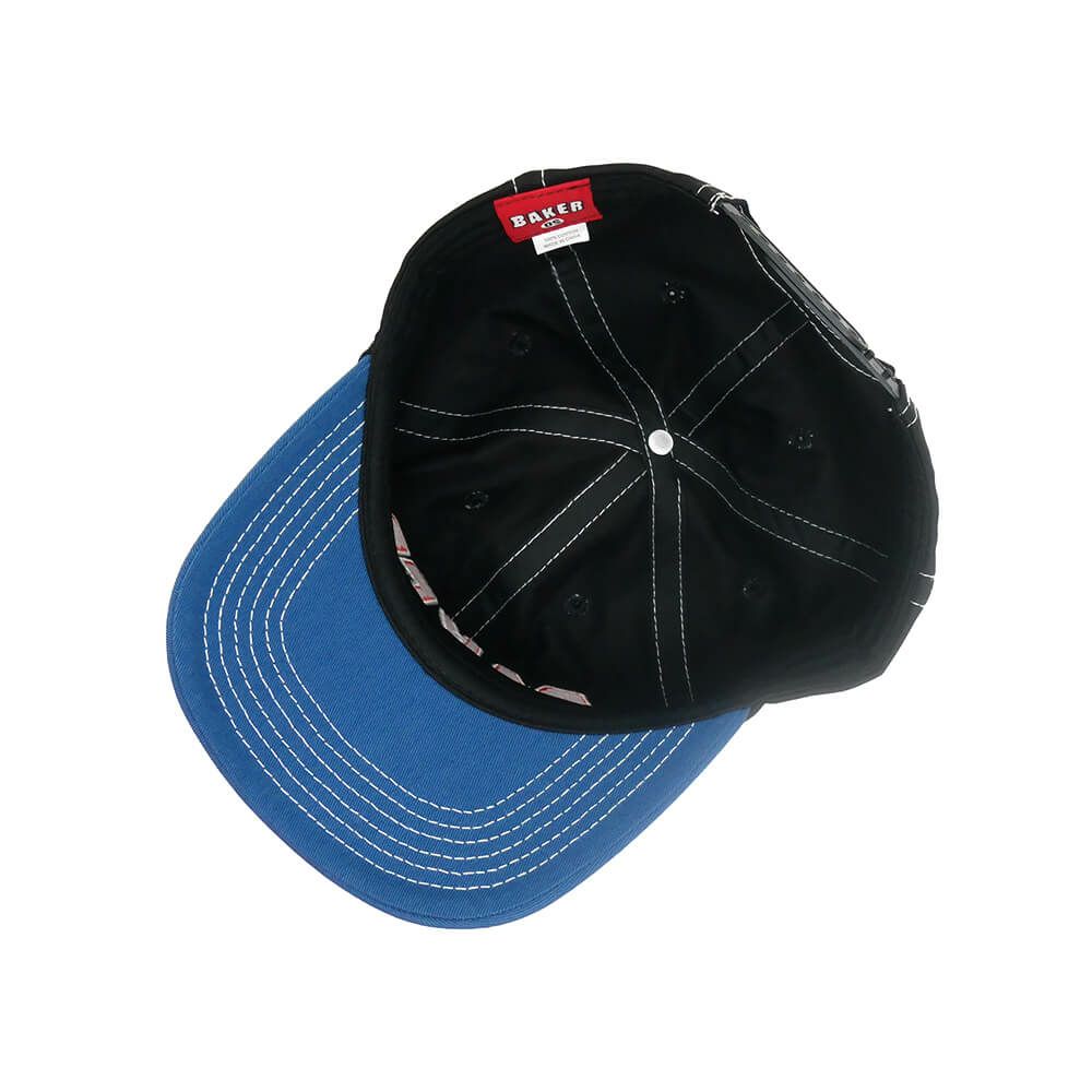 BAKER CAP ベイカー キャップ ALLEGIANCE SNAPBACK BLACK/BLUE スケートボード スケボー 3