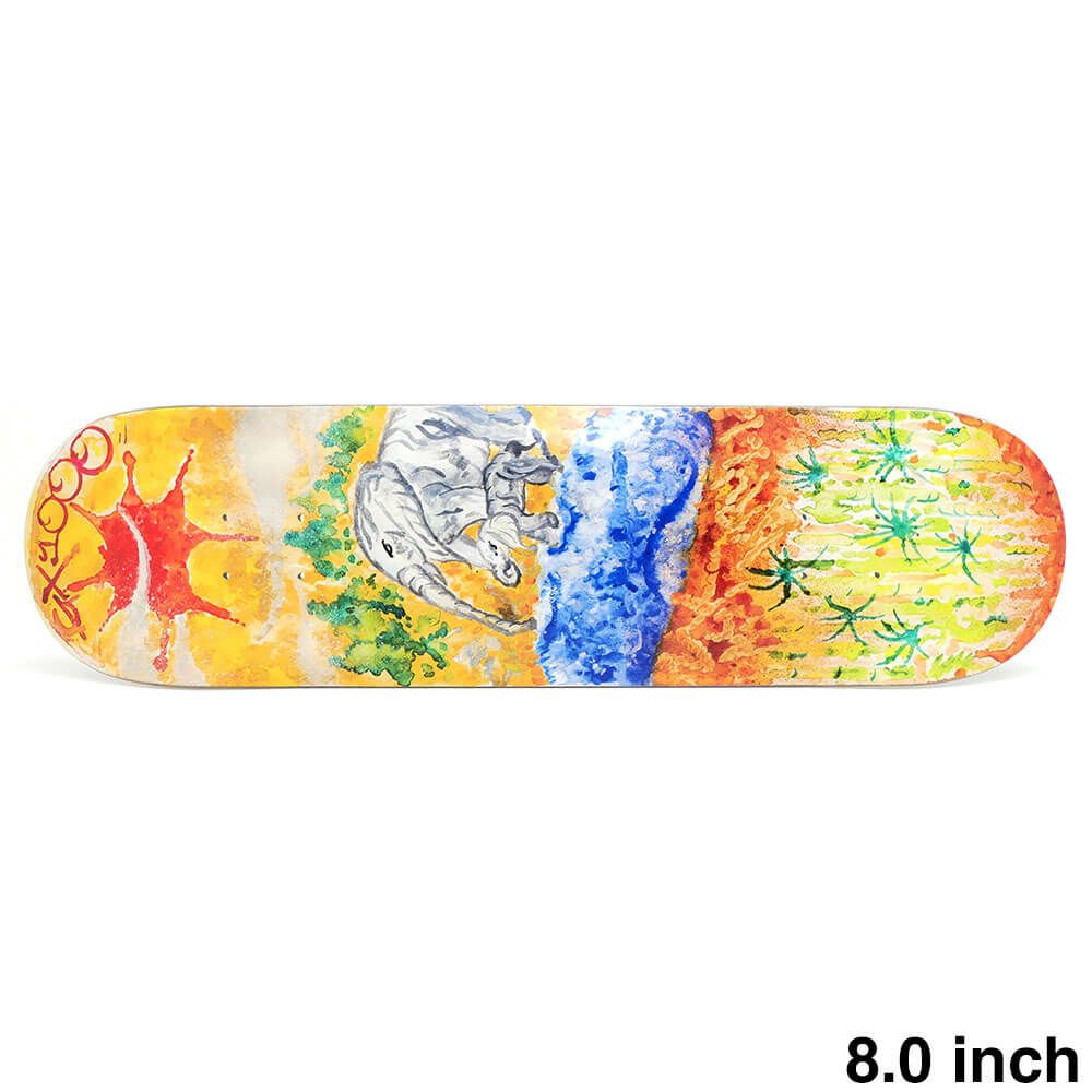 GX1000 DECK ジーエックス1000 デッキ ZACK KRULL ELEPHANTS 8.0 スケートボード スケボー　1