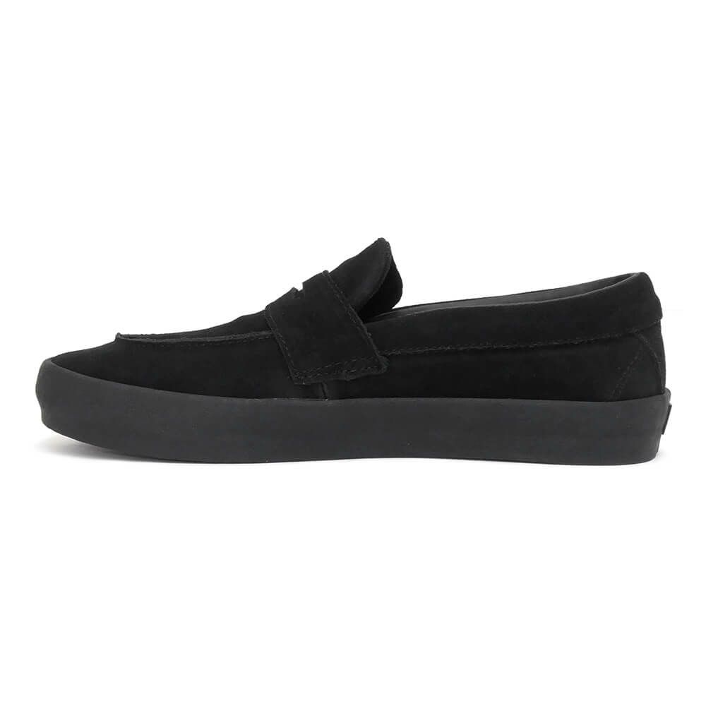 VANS SHOES バンズ シューズ スニーカー SKATE LOAFER SUEDE BLACK/BLACK（US企画） スケートボード スケボー 5