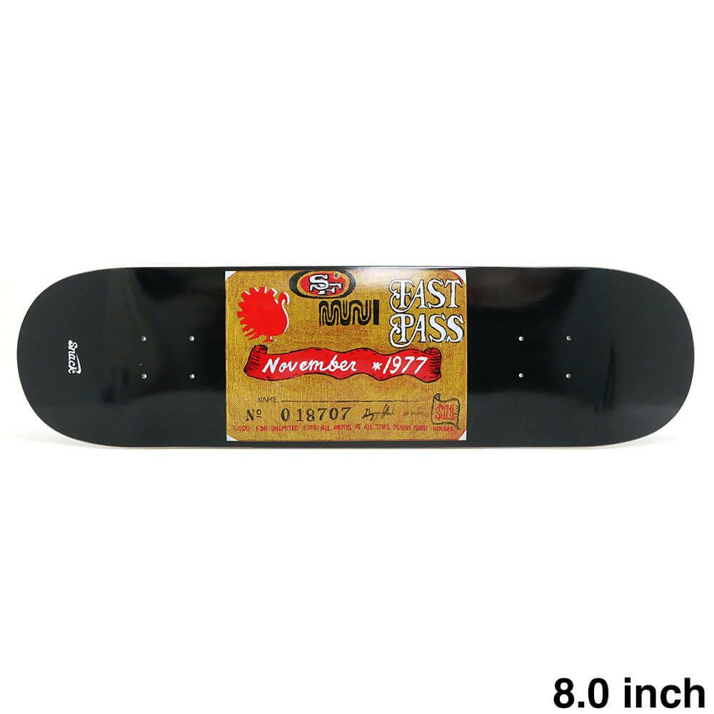 SNACK DECK スナック デッキ ROGER KREBS FAST PASS 8.0 スケートボード スケボー 1