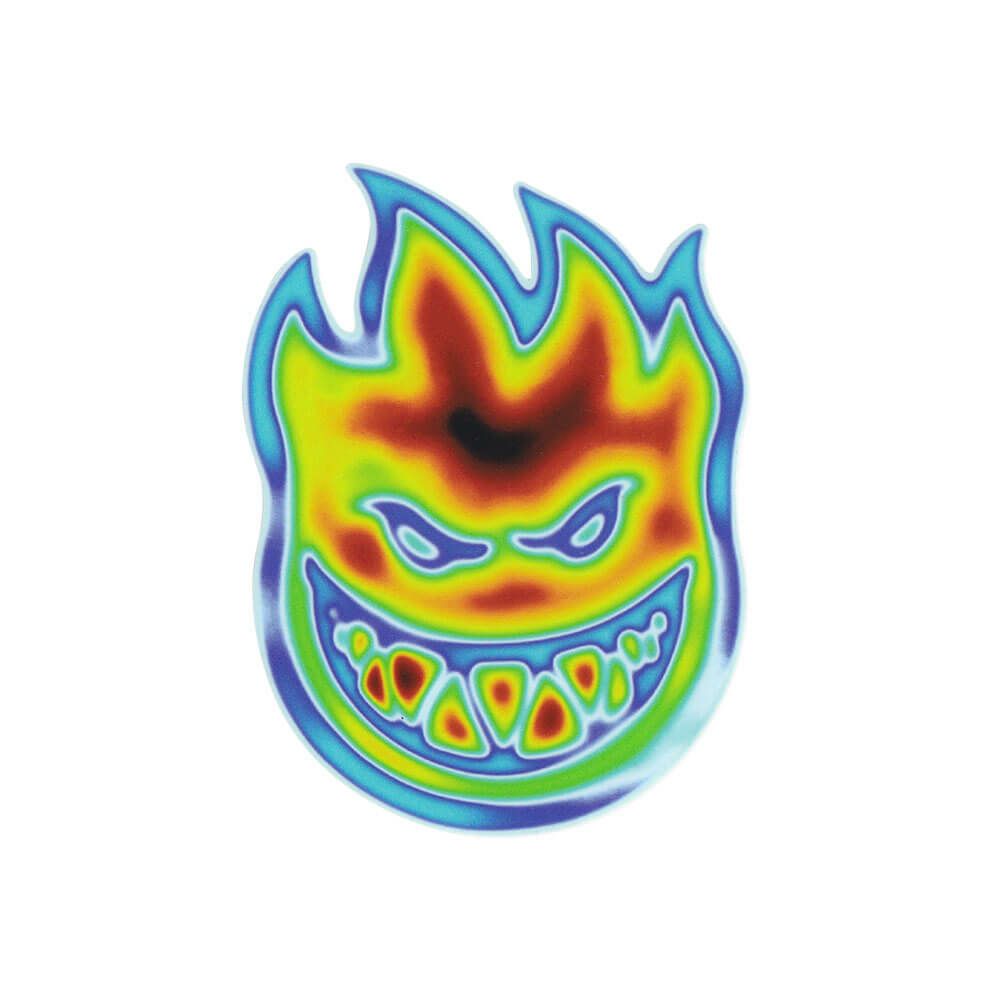 SPITFIRE STICKER スピットファイヤー ステッカー RADIOACTIVE BIGHEAD スケートボード スケボー