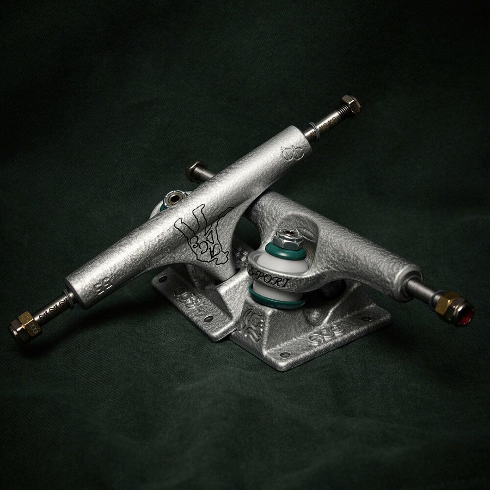 ACE TRUCK エース トラック AF1 LIMITED HOLLOW ACE x PASS~PORT 44 HI シルバー スケートボード スケボー 7