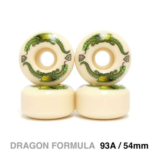 POWELL PERALTA WHEEL パウエルペラルタ ウィール DRAGON FORMULA（DF）93A DRAGONS 54mm x 32mm スケートボード スケボー 1