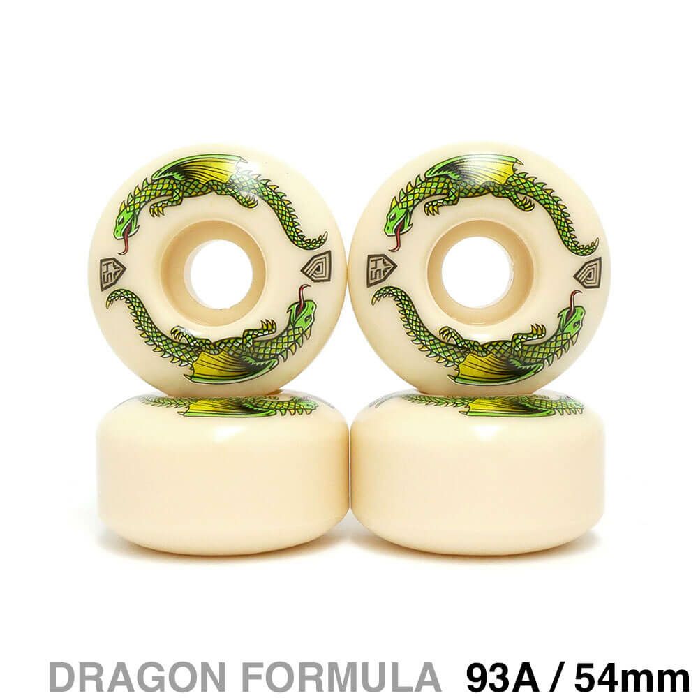 POWELL PERALTA WHEEL パウエルペラルタ ウィール DRAGON FORMULA（DF）93A DRAGONS 54mm x 32mm スケートボード スケボー 1