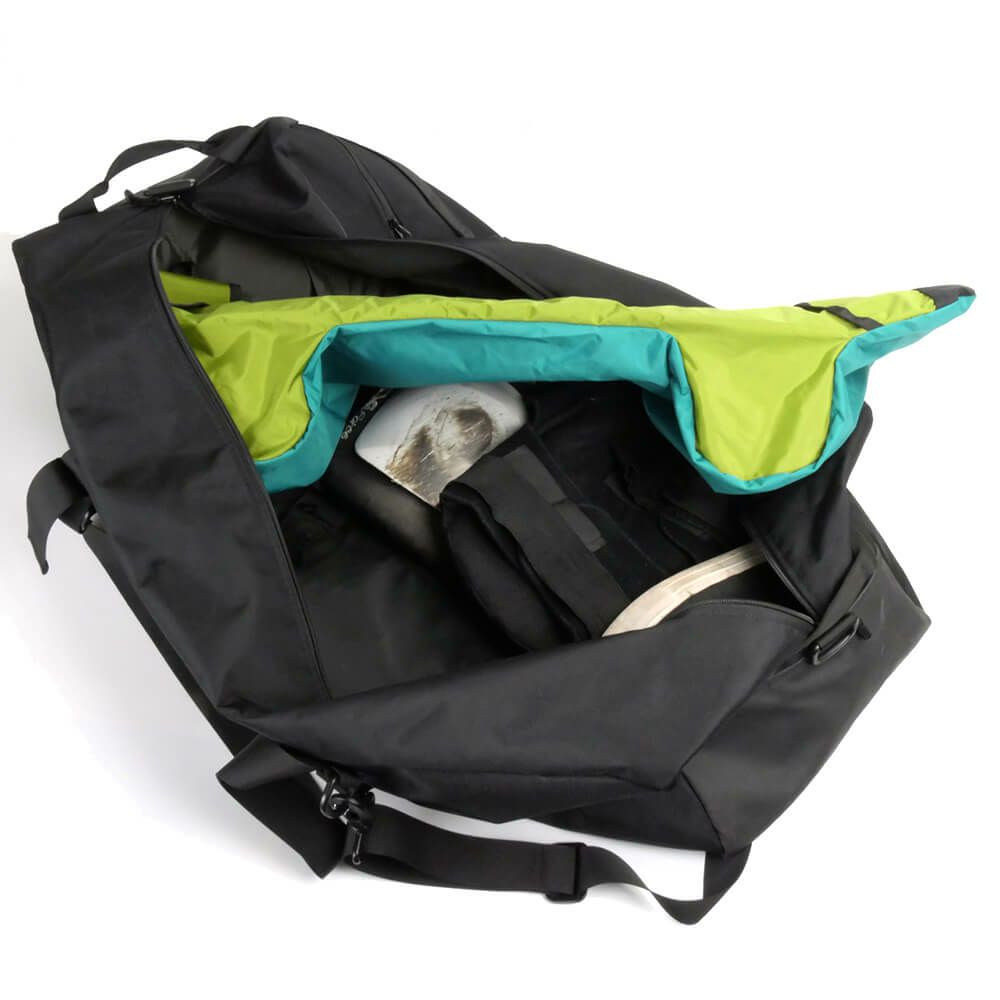 スケートボード収納可能 VAGA SKATE BAG バガ バッグ ケース AMOEBA GOLD/GREY スケートボード スケボー 14