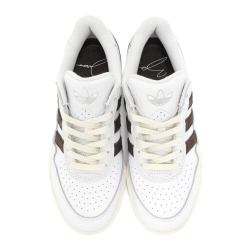 ADIDAS SKATEBOARDING SHOES アディダススケートボーディング シューズ スニーカー TYSHAWN II x ZACH SARACENO WHITE/BROWN JQ1620 スケートボード スケボー 2
