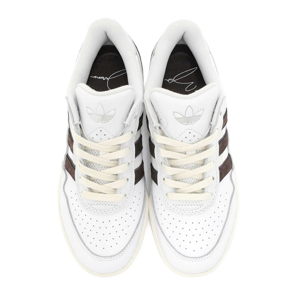 ADIDAS SKATEBOARDING SHOES アディダススケートボーディング シューズ スニーカー TYSHAWN II x ZACH SARACENO WHITE/BROWN JQ1620 スケートボード スケボー 2