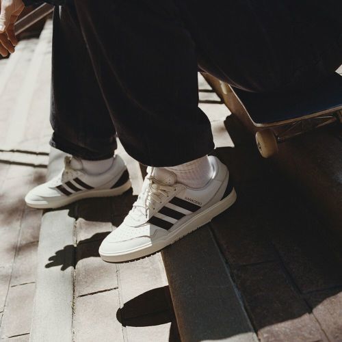 ADIDAS SKATEBOARDING SHOES アディダススケートボーディング シューズ スニーカー TYSHAWN II x ZACH SARACENO WHITE/BROWN JQ1620 スケートボード スケボー 10