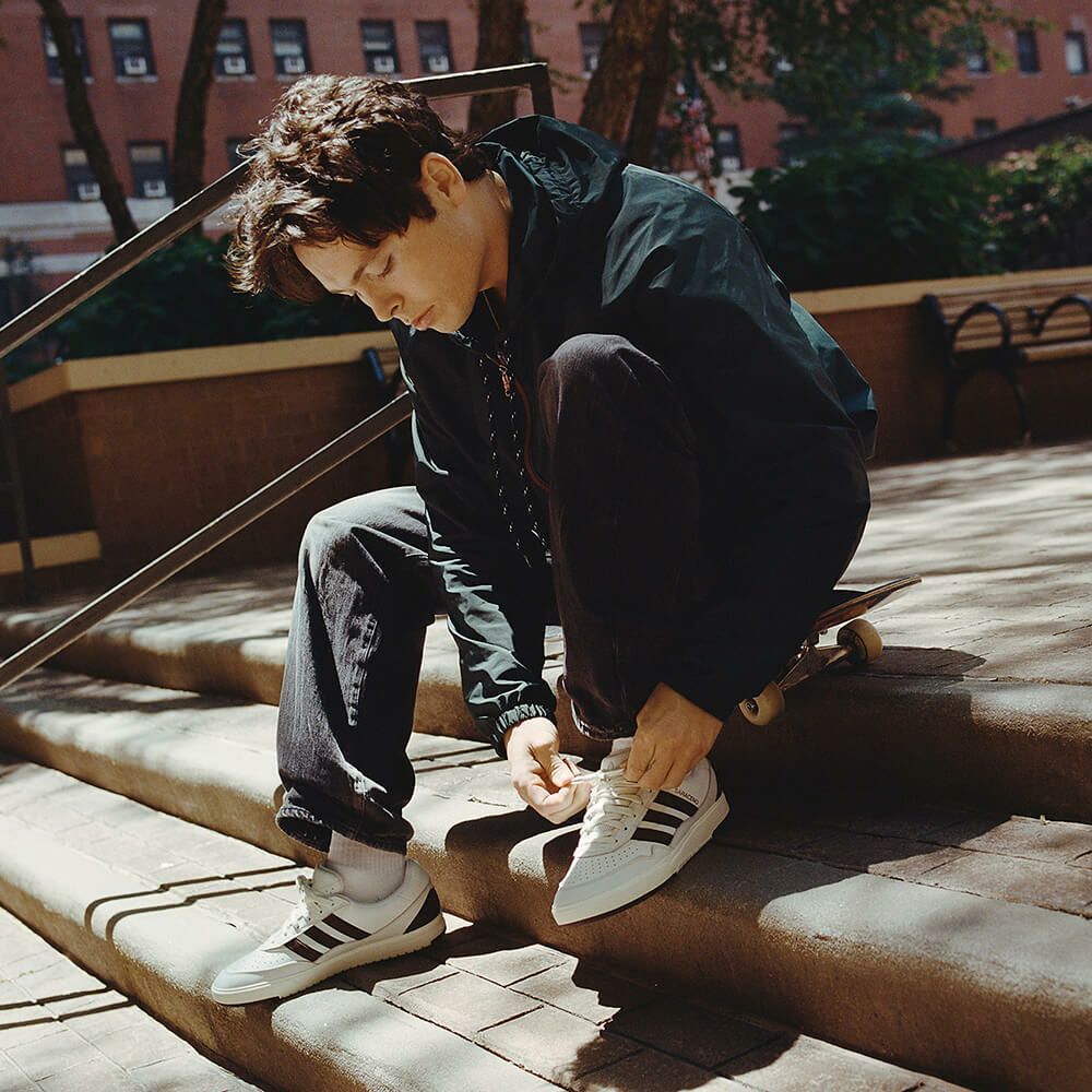 ADIDAS SKATEBOARDING SHOES アディダススケートボーディング シューズ スニーカー TYSHAWN II x ZACH SARACENO WHITE/BROWN JQ1620 スケートボード スケボー 11