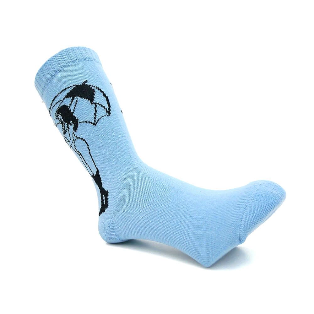 WHIMSY SOCKS ウィムジー ソックス 靴下 REICO LIGHT BLUE スケートボード スケボー 