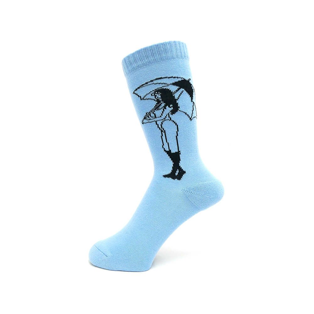 WHIMSY SOCKS ウィムジー ソックス 靴下 REICO LIGHT BLUE スケートボード スケボー 1