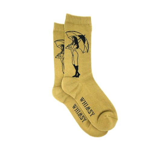 WHIMSY SOCKS ウィムジー ソックス 靴下 REICO COGNAC スケートボード スケボー 3