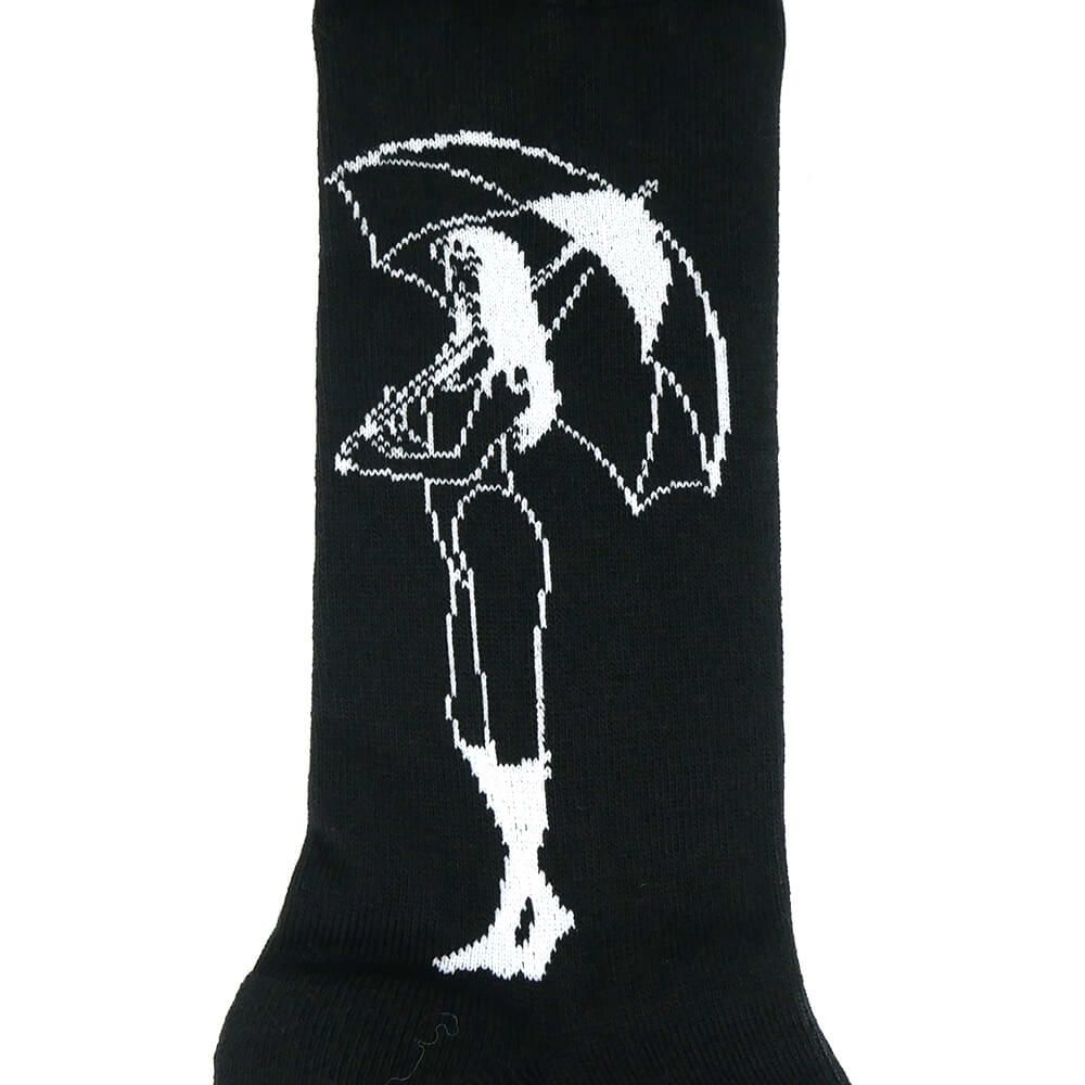  WHIMSY SOCKS ウィムジー ソックス 靴下 REICO BLACK スケートボード スケボー 4