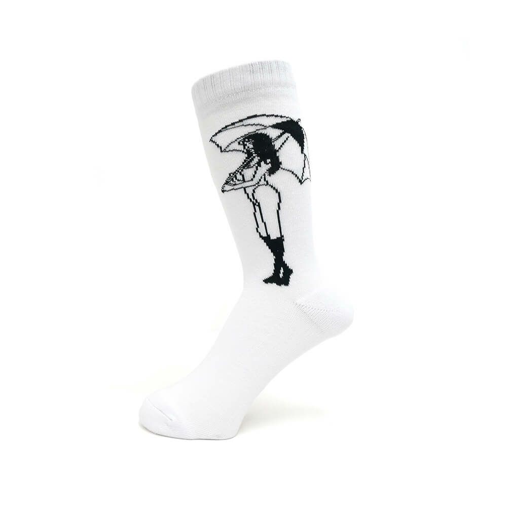 WHIMSY SOCKS ウィムジー ソックス 靴下 REICO WHITE スケートボード スケボー 1