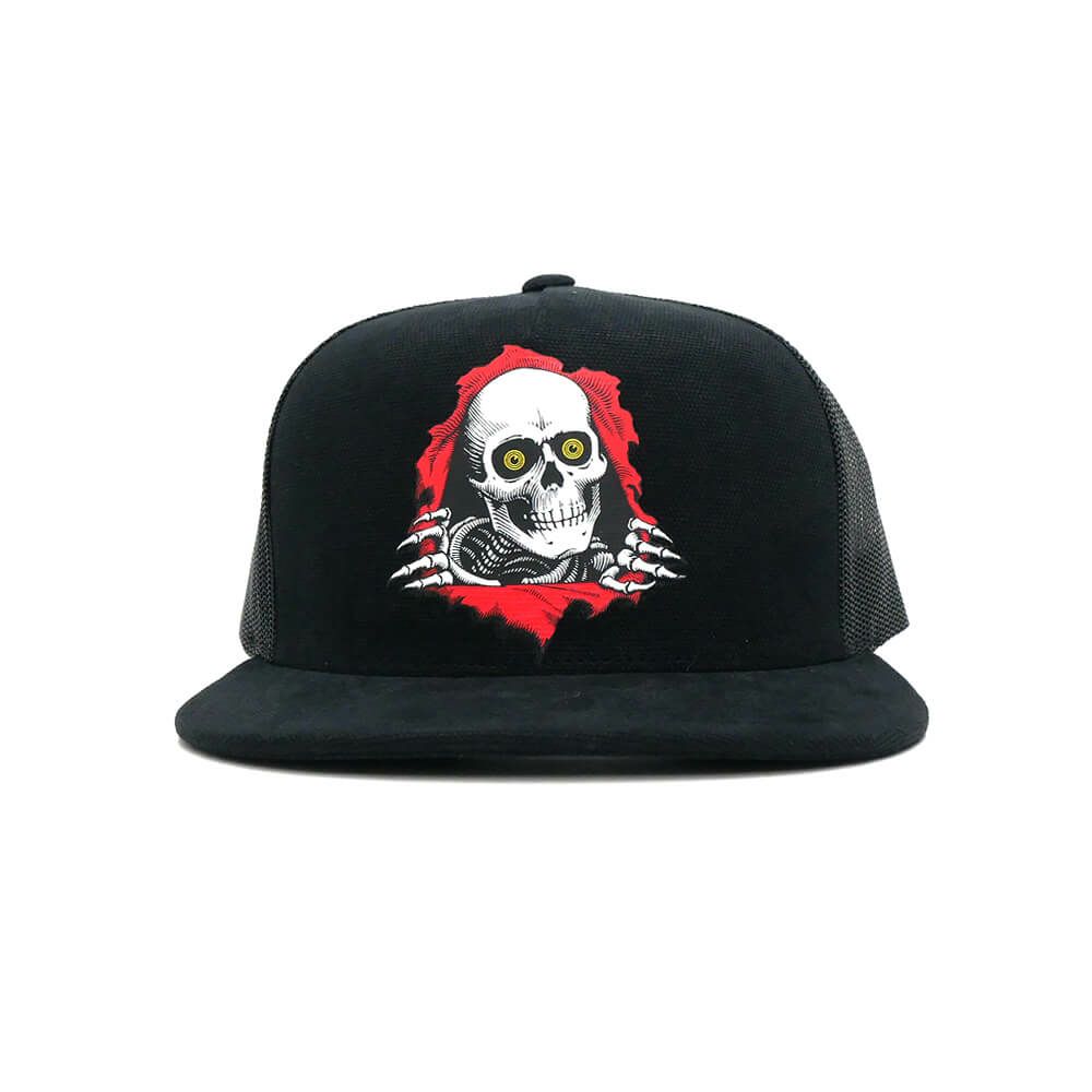 POWELL PERALTA MESHCAP パウエルペラルタ メッシュキャップ RIPPER TRUCKER BLACK スケートボード スケボー 1