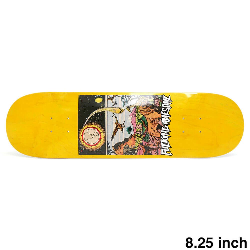 FUCKING AWESOME DECK ファッキンオーサム デッキ LOUIE LOPEZ TERROR NOVE YELLOW STAIN 8.25 SHAPE 2 スケートボード スケボー 1
