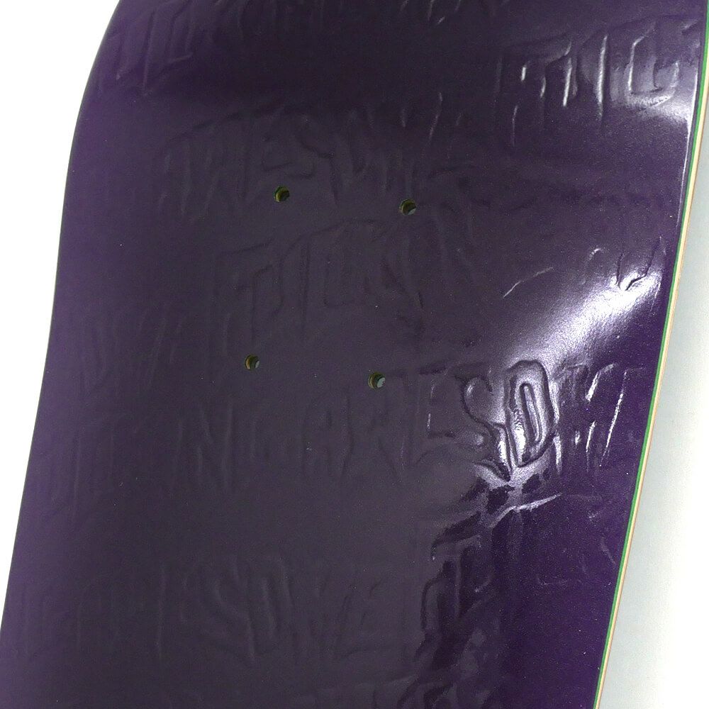 FUCKING AWESOME DECK ファッキンオーサム デッキ TEAM EMBOSSED COLOR PHANTOM PURPLE 8.0 SHAPE 2 スケートボード スケボー 3