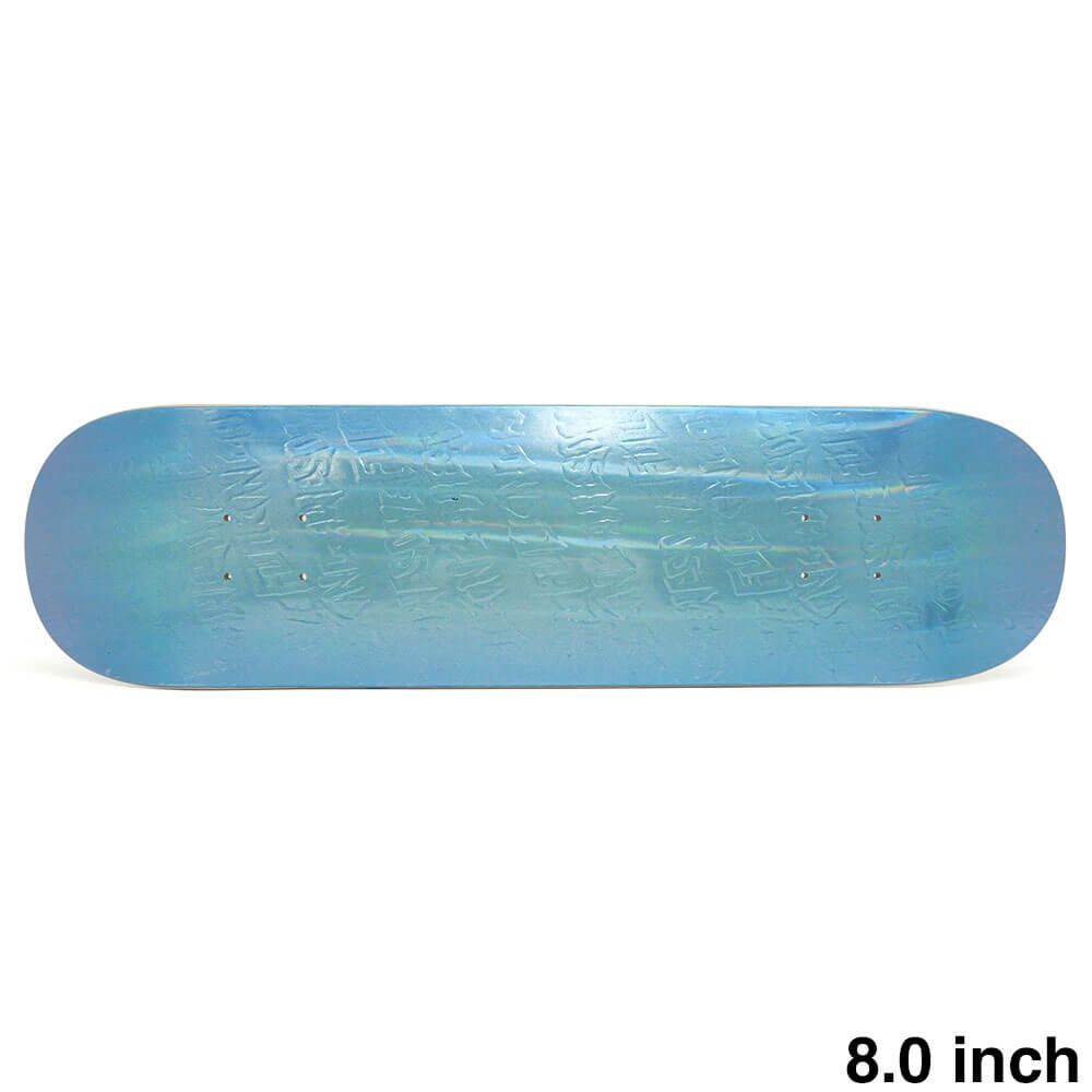 FUCKING AWESOME DECK ファッキンオーサム デッキ TEAM EMBOSSED COLOR GAMMA RAY BLUE 8.0 SHAPE 1 スケートボード スケボー 1