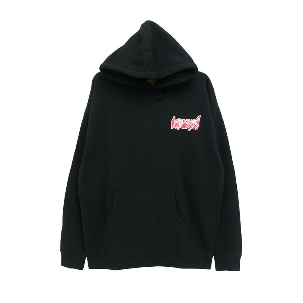 KROOKED HOOD クルキッド パーカー VW BLACK スケートボード スケボー 1