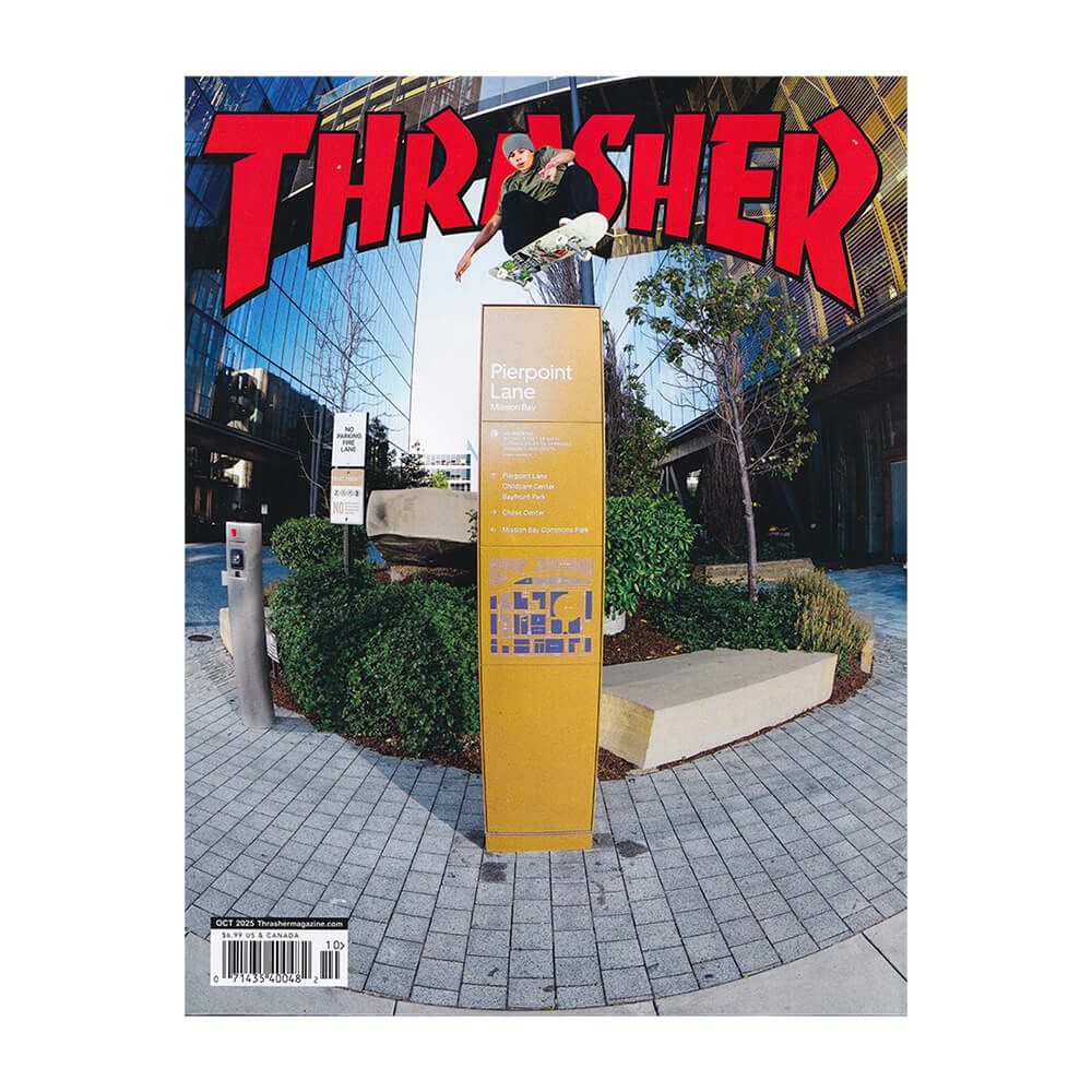 THRASHER MAGAZINE スラッシャー 雑誌 2025年10月号 スケート