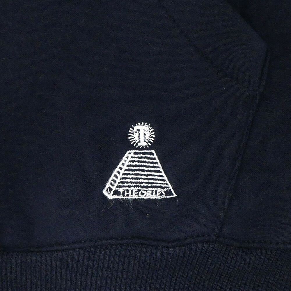  THEORIES HOOD セオリーズ パーカー SCRIBBLE ZIP NAVY スケートボード スケボー 1