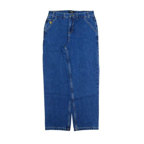  THEORIES JEANS セオリーズ パンツ ジーンズ SCRIBBLE JEANS WASHED BLUE スケートボード スケボー 