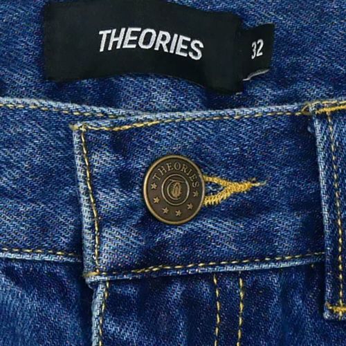  THEORIES JEANS セオリーズ パンツ ジーンズ SCRIBBLE JEANS WASHED BLUE スケートボード スケボー 2