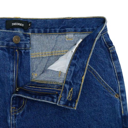 THEORIES JEANS セオリーズ パンツ ジーンズ SCRIBBLE JEANS WASHED BLUE スケートボード スケボー 3