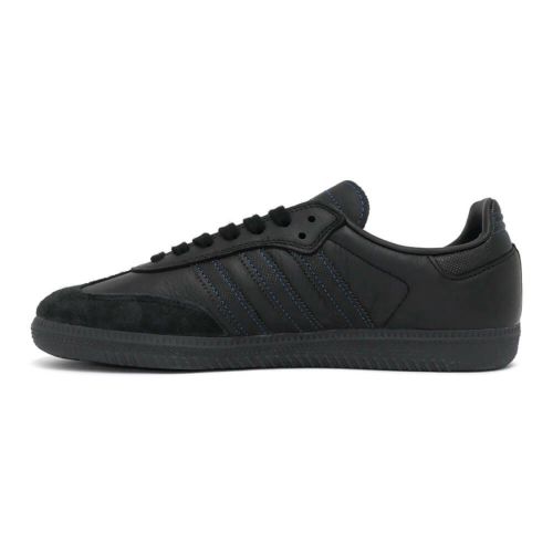 ADIDAS SKATEBOARDING SHOES アディダススケートボーディング シューズ スニーカー サンバ SAMBA ADV BLACK/BLACK/BLUE JR2059 スケートボード スケボー 5