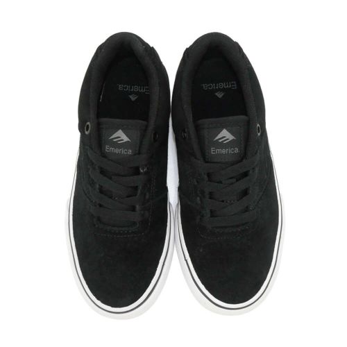 （セール）EMERICA SHOES エメリカ シューズ スニーカー（子供用） LOW VULC YOUTH BLACK/WHITE/GUM スケートボード スケボー 2