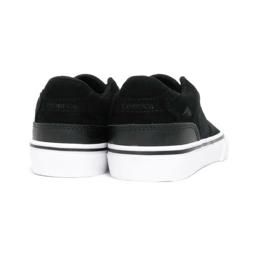 （セール）EMERICA SHOES エメリカ シューズ スニーカー（子供用） LOW VULC YOUTH BLACK/WHITE/GUM スケートボード スケボー 3