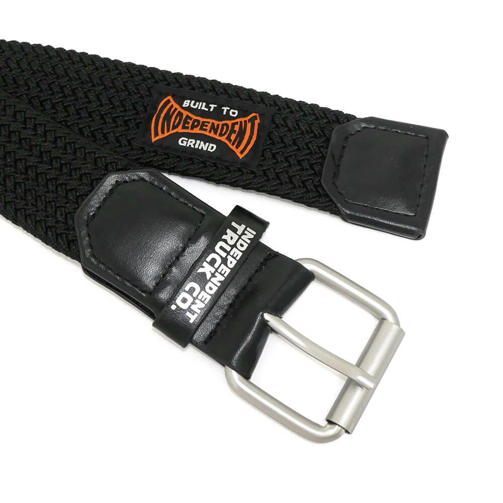 INDEPENDENT BELT インディペンデント ベルト BUILT TO GRIND BELT BLACK スケートボード スケボー 4