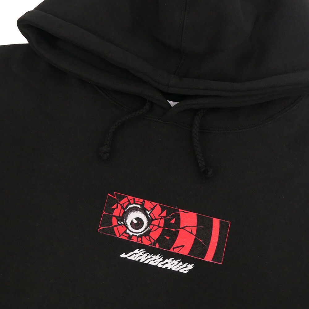 SANTA CRUZ HOOD サンタクルーズ パーカー ROSKOPP DISSECT BLACK スケートボード スケボー 2