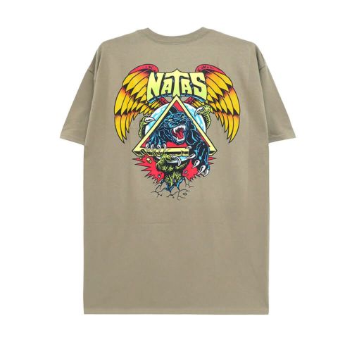 SANTA CRUZ T-SHIRT サンタクルーズ Tシャツ NATAS SC PANTHER PRAIRIE DUST スケートボード スケボー 