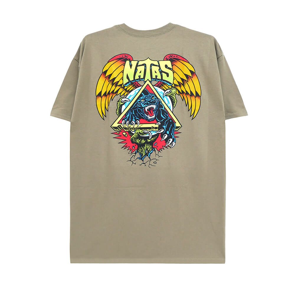 SANTA CRUZ T-SHIRT サンタクルーズ Tシャツ NATAS SC PANTHER PRAIRIE DUST スケートボード スケボー 