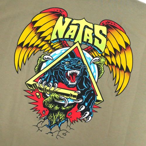 SANTA CRUZ T-SHIRT サンタクルーズ Tシャツ NATAS SC PANTHER PRAIRIE DUST スケートボード スケボー 3