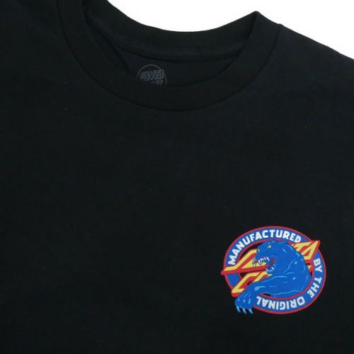 SANTA CRUZ T-SHIRT サンタクルーズ Tシャツ NATAS SC PANTHER BLACK スケートボード スケボー 2