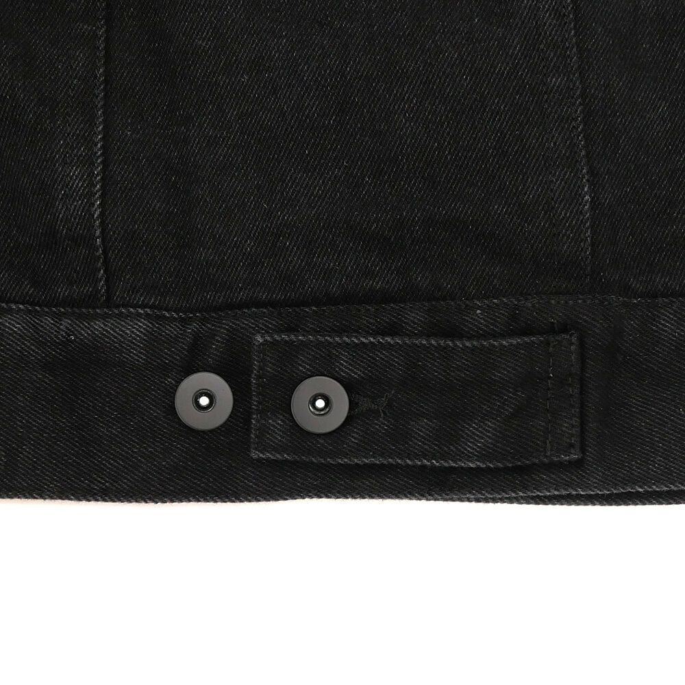 CREATURE JACKET クリーチャー ジャケット RESURRECTION DENIM VEST BLACK スケートボード スケボー 7