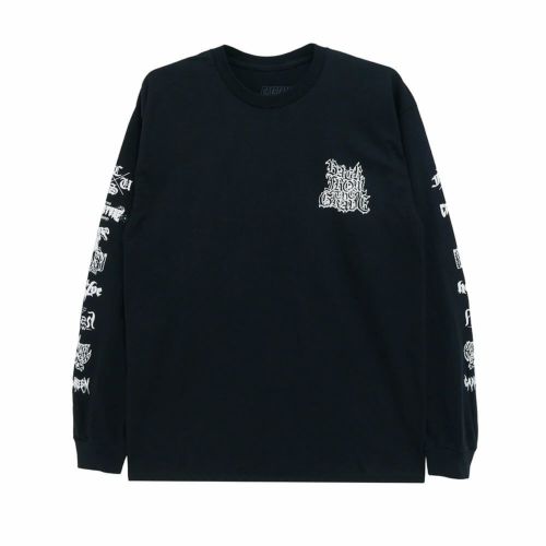CREATURE LONG SLEEVE クリーチャー ロングスリーブTシャツ RESURRECTION XX BLACK スケートボード スケボー 1