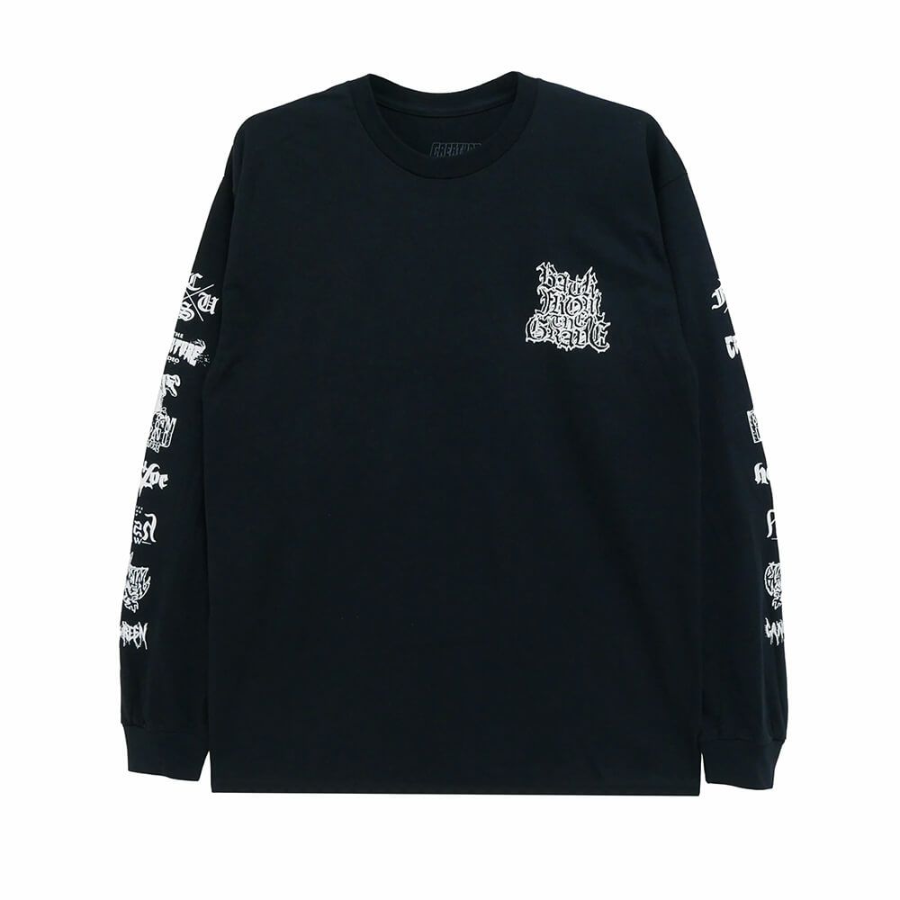 CREATURE LONG SLEEVE クリーチャー ロングスリーブTシャツ RESURRECTION XX BLACK スケートボード スケボー 1