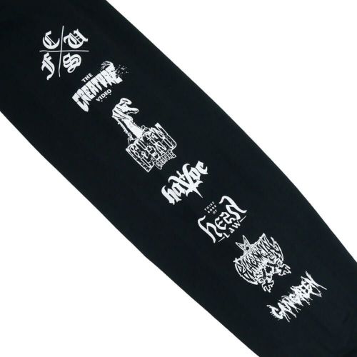 CREATURE LONG SLEEVE クリーチャー ロングスリーブTシャツ RESURRECTION XX BLACK スケートボード スケボー 3
