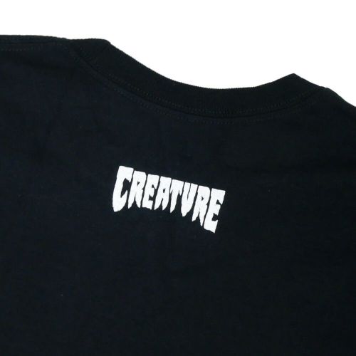 CREATURE LONG SLEEVE クリーチャー ロングスリーブTシャツ RESURRECTION XX BLACK スケートボード スケボー 4